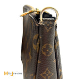 Louis Vuitton Multi Pochette Accessoires Monogram Canvas Khaki Handbag Duo M44813