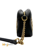 Gucci GG Marmont Matelasse Monogram Canvas Small Crossbody Bag
