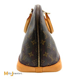Vintage Louis Vuitton Alma MM Monogram Canvas Satchel Handbag 1996 M40878