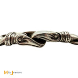 SCOTT KAY 18K Yellow Gold 925 Sterling Silver Heavy Link Bracelet