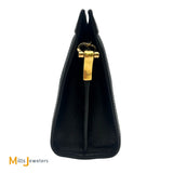 Gucci Black Calfskin Leather Ophidia Chain Shoulder Bag