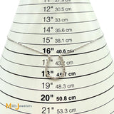 14K White Gold 0.22ctw Diamond Horseshoe Stationary Pendant Necklace