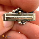 Vintage Sterling Silver 925 Grapevine Cufflink and Button Clip Set