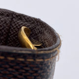 Louis Vuitton Medium Ring Agenda Cover Damier Ebene with Notepad Refills