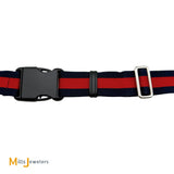 Gucci GG Supreme Black/Grey Coated Canvas Belt Flap Bag