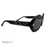Louis Vuitton Womens Studded Black La Piscine Sunglasses