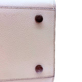 YSL Sac De Jour Cream and Black Leather Crossbody Tote 2016