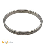 Tiffany & Co. 1837 Sterling Silver 925 Bangle Bracelet