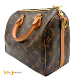 Louis Vuitton Speedy 25 Bandouliere Monogram Canvas Crossbody Bag M41109 2019