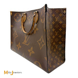 Louis Vuitton Reverse Monogram GM OntheGo Tote Bag M45320