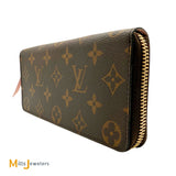 Louis Vuitton Zippy Monogram Canvas Rose Ballerine Wallet M41894