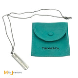Tiffany & Co. Sterling Silver 925 1837 Bar Necklace 18"