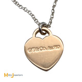 Tiffany & Co. Return to Tiffany Two-Tone 18K 925 Double Heart Necklace