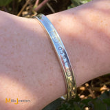 Tiffany & Co. 1837 Sterling Silver 925 Bangle Bracelet