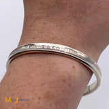 Tiffany & Co. 1837 Sterling Silver 925 Bangle Bracelet
