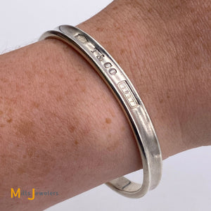 Tiffany & Co. 1837 Sterling Silver 925 Bangle Bracelet