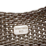 Tiffany & Co. Wide Somerset Sterling Silver 925 Mesh Bracelet Size Medium