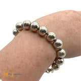 Tiffany & Co. Sterling Silver Hardwear Ball Bracelet