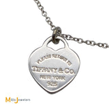 Tiffany & Co. Return to Tiffany Two-Tone 18K 925 Double Heart Necklace