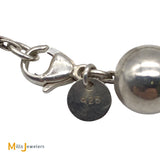 Tiffany & Co. Sterling Silver Hardwear Ball Bracelet