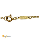 Tiffany & Co. 18K Yellow Gold 1837 Interlocking Circles Chain Bracelet