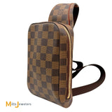 Vintage Louis Vuitton Damier Ebene Geronimos Crossbody Bag 2005 N51994