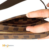 Vintage Louis Vuitton Damier Ebene Geronimos Crossbody Bag 2005 N51994