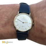Vintage Lecoultre 32mm 14K Yellow Gold Watch