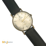 Vintage Omega Seamaster Incabloc 18K Yellow Gold Swiss Made Watch