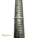 14k White Gold 0.94ct Ruby and 0.26ctw Diamond Halo Cocktail Ring Size 7.5