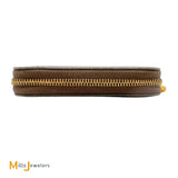 Louis Vuitton Monogram Zippy Coin Purse Wallet in Brown 2017 M60067