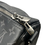 Louis Vuitton Monogram Eclipse Keepall Bandouliere 55 Coated Canvas Duffle Bag M40605