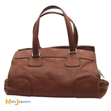 Celine Orlov Brown Large Tote Bag