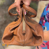 Celine Orlov Brown Large Tote Bag
