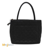 chanel tote bag black