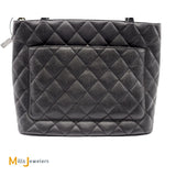 chanel caviar leather reprint exterior patch pocket