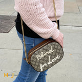 Gucci Blind for Love GG Supreme Crossbody Shoulder Bag