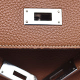 Hermes Togo Kelly Retourne 32 Gold Tote Bag with Palladium Hardware