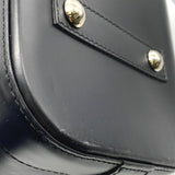 Louis Vuitton Alma MM Black Epi Leather Satchel Handbag