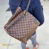 louis vuitton cabas rivington damier ebene tote bag