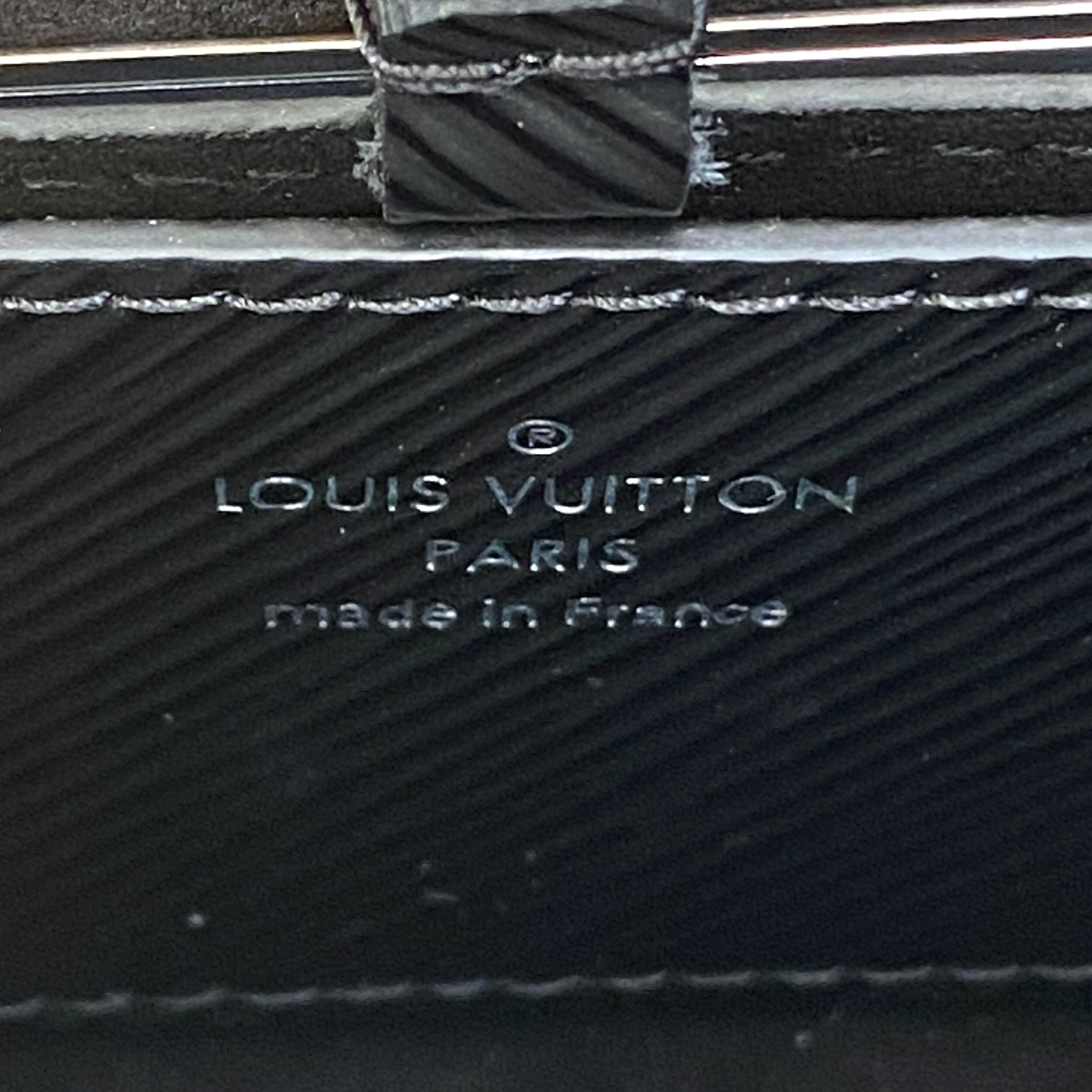 M58723 Louis Vuitton Signature Epi Leather Twist PM-Black