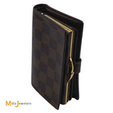 Louis Vuitton French Wallet Damier Ebene 2005