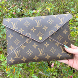 Louis Vuitton Monogram Kirigami Rose Ballerine Large GM Size Pochette