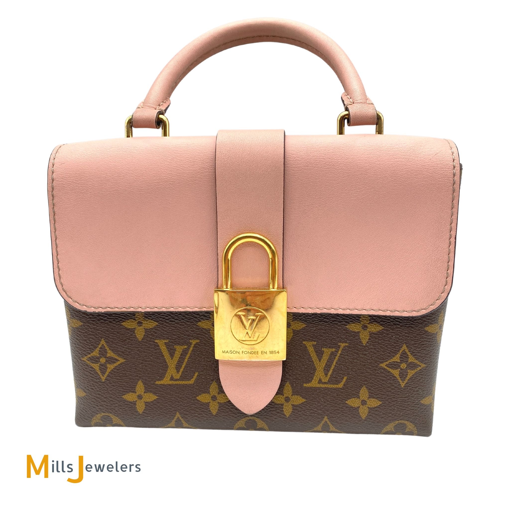 Louis Vuitton LOCKY Bb Monogram Crossbody Bag