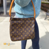 louis vuitton monogram looping mm shoulder bag