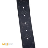 Louis Vuitton Reversible Initiales Monogram Eclipse Belt 80 32