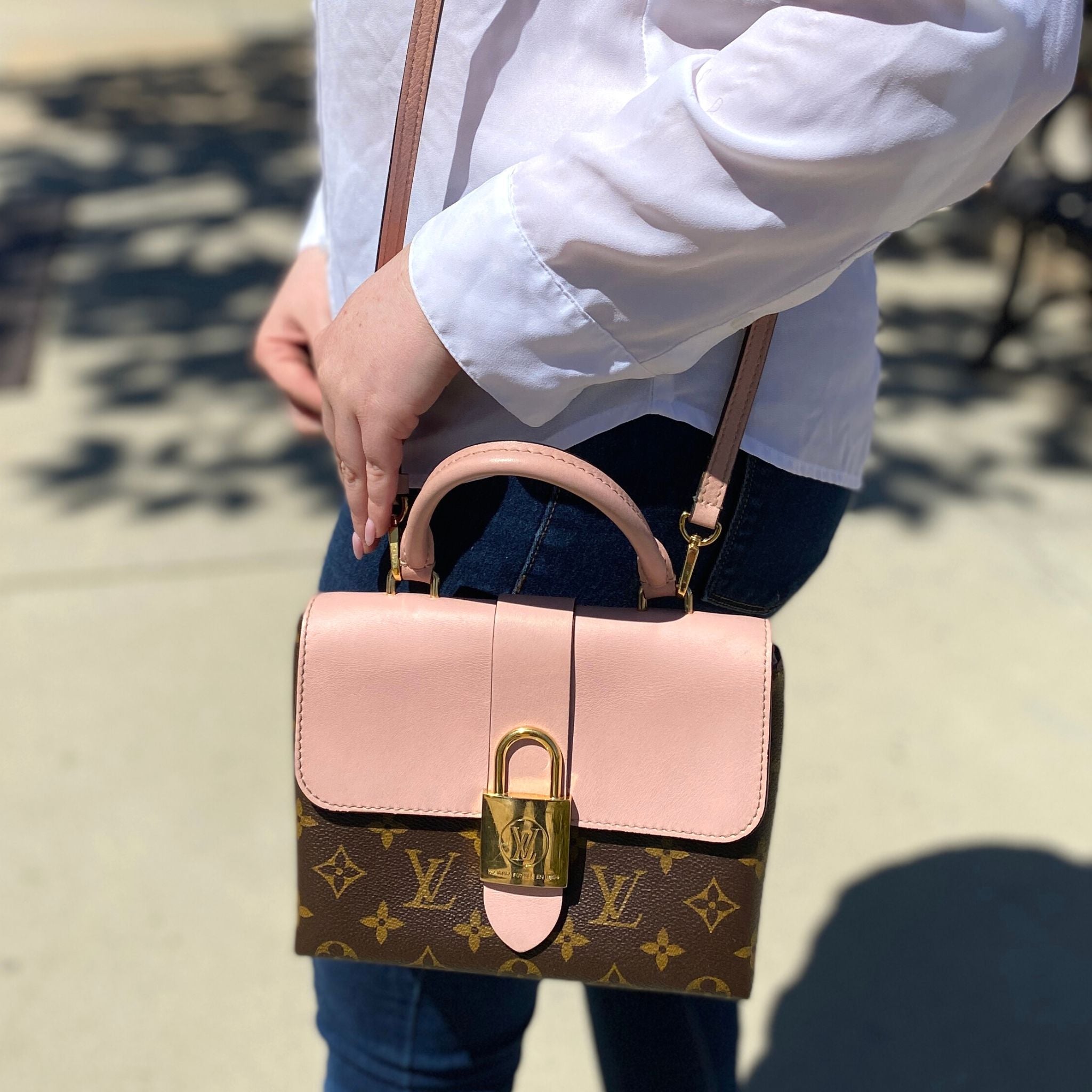 louis vuitton crossbody bag pink