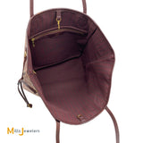 Louis Vuitton Neverfull MM Sepia Bordeaux Mini Lin Idylle Tote Bag