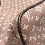 Louis Vuitton Neverfull MM Sepia Bordeaux Mini Lin Idylle Tote Bag