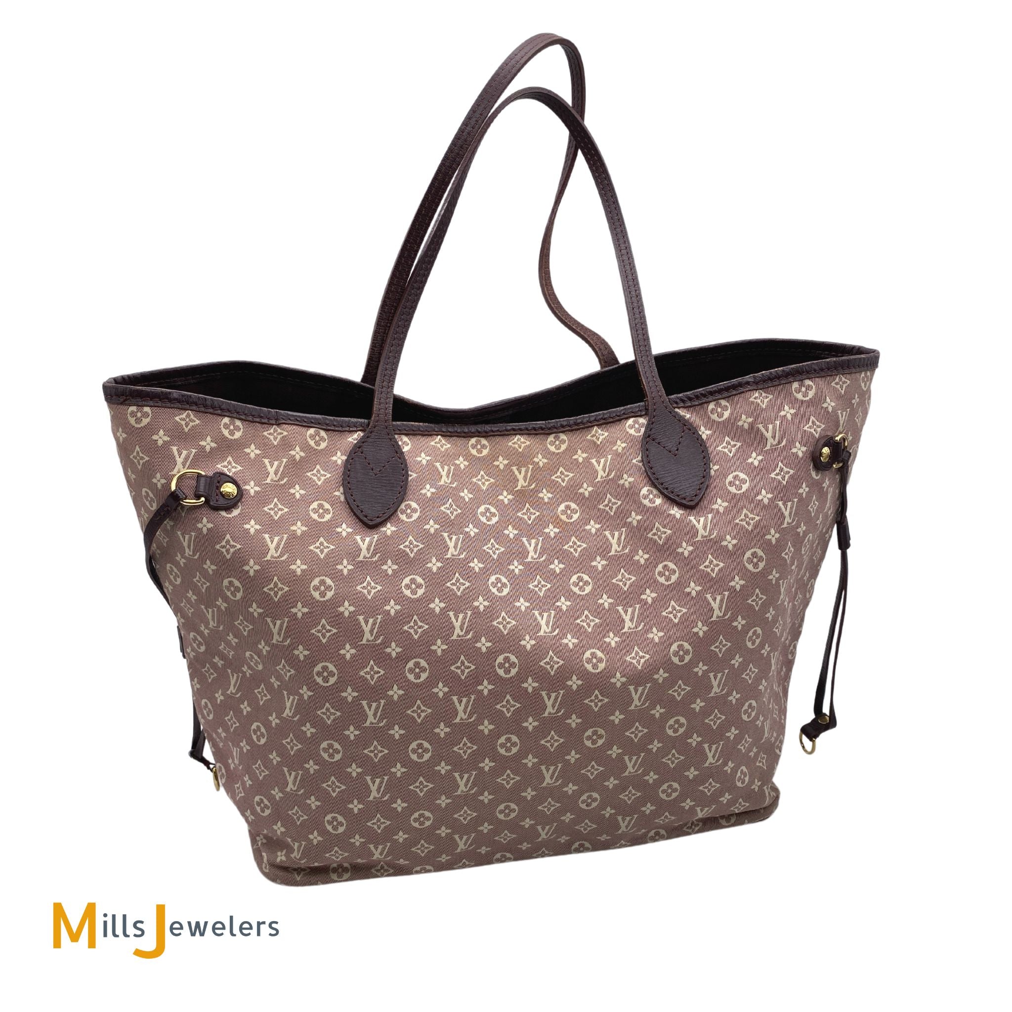 Louis Vuitton Monogram Idylle Mini Lin Neverfull Tote Bag